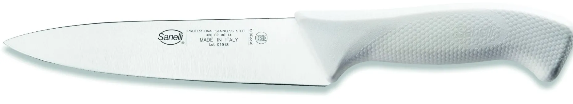COLTELLO CUCINA CM.16 BIANCO