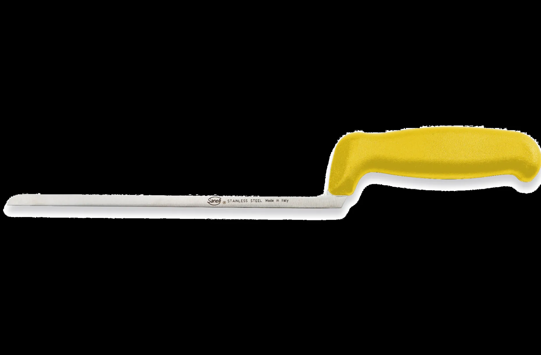 COLTELLO FORMAGGIO TENERO CM.22 GIALLO