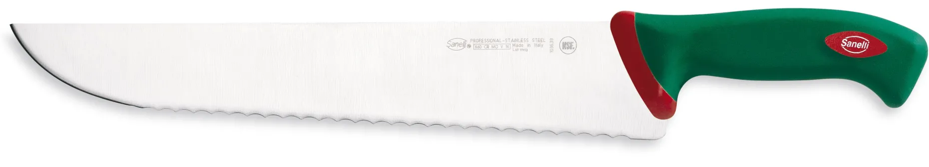 COLTELLO FRANCESE CM.33 SEGHETTATO