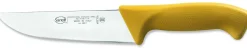 COLTELLO FRANCESE PUNTA ARROTONDATA CM.16 GIALLO