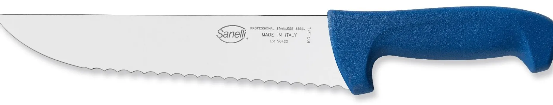 COLTELLO FRANCESE SEGHETTATO CM.21