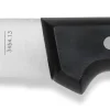 COLTELLO LAMA SEGHETTATA PUNTA TONDA CM.13