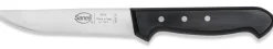 COLTELLO LAMA SEGHETTATA PUNTA TONDA CM.13