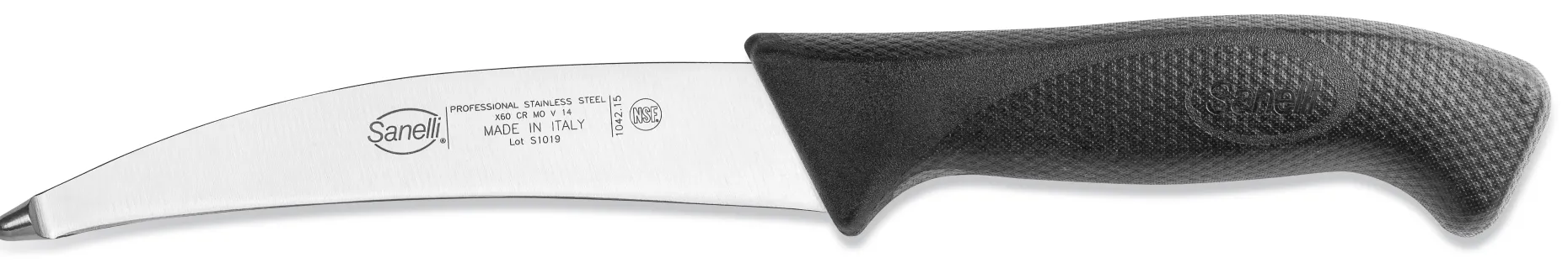 COLTELLO SVENTRARE CURVO CM.15