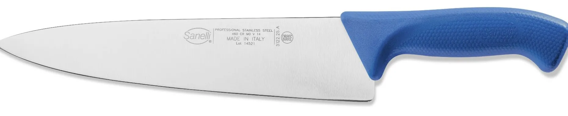 COLTELLO TRINCIANTE CM.25 AZZURRO