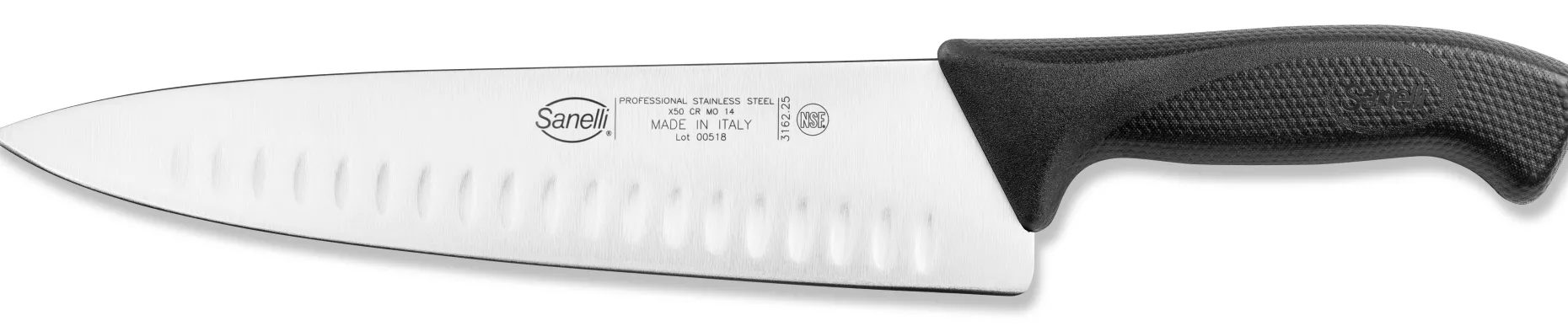COLTELLO TRINCIANTE OLIVATO CM.25