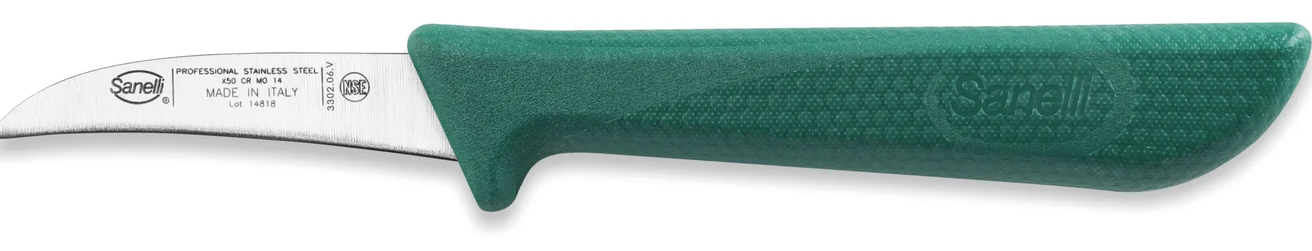 COLTELLO VERDURA CM.6 VERDE