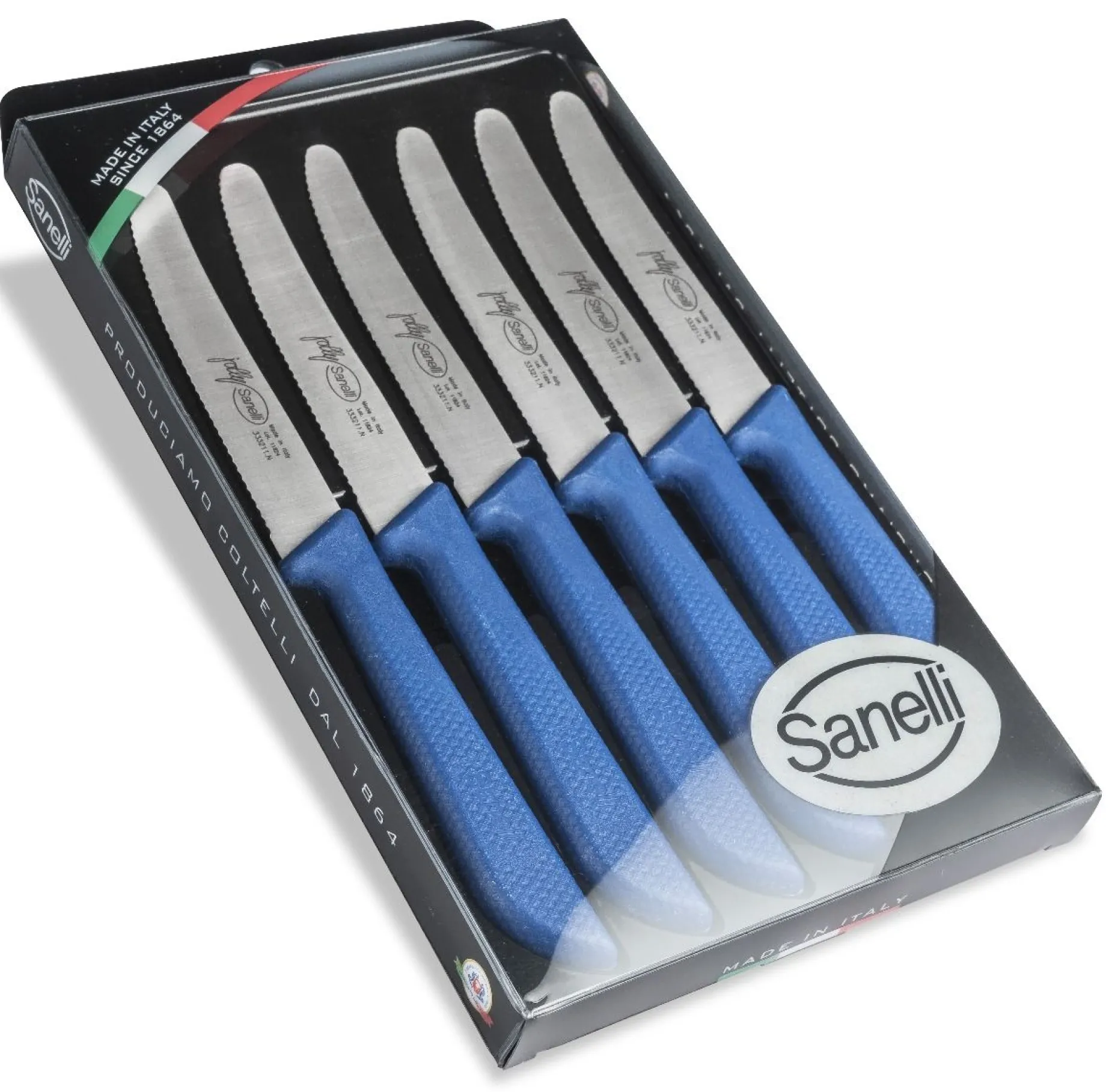 CONFEZIONE 6 PZ TAVOLA AZZURRO
