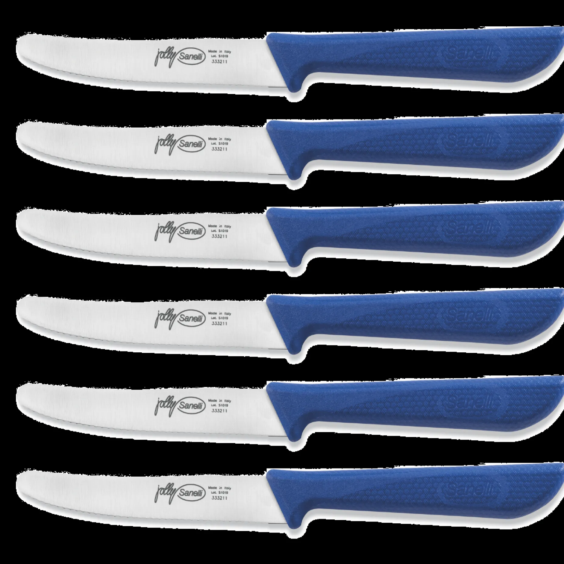 CONFEZIONE 6 PZ TAVOLA AZZURRO