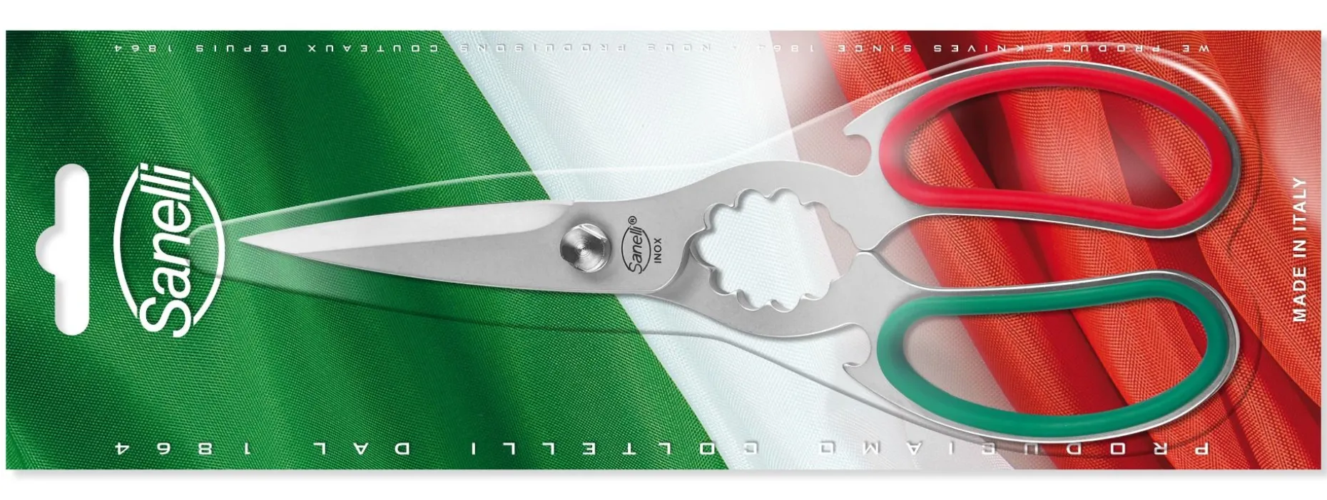 FORBICI CUCINA INOX CM.21