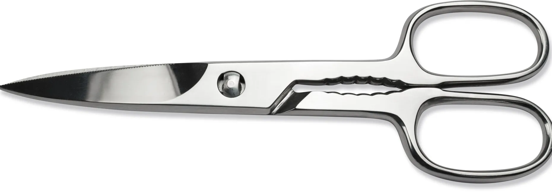 FORBICI CUCINA INOX LUCIDA CM.19
