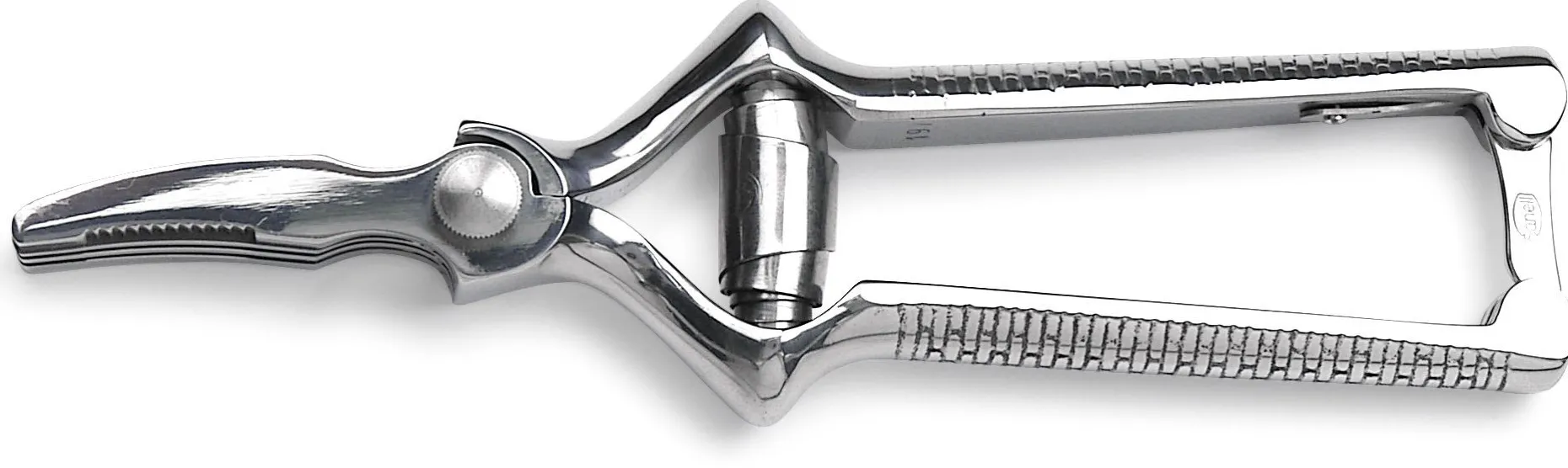MASTICATORE CURVO INOX CM.18
